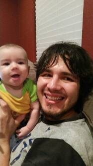 Dad and son