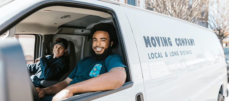 moving service types can include sprinter vans