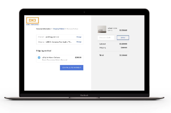 display dynamic prices to improve your in-home furniture delivery