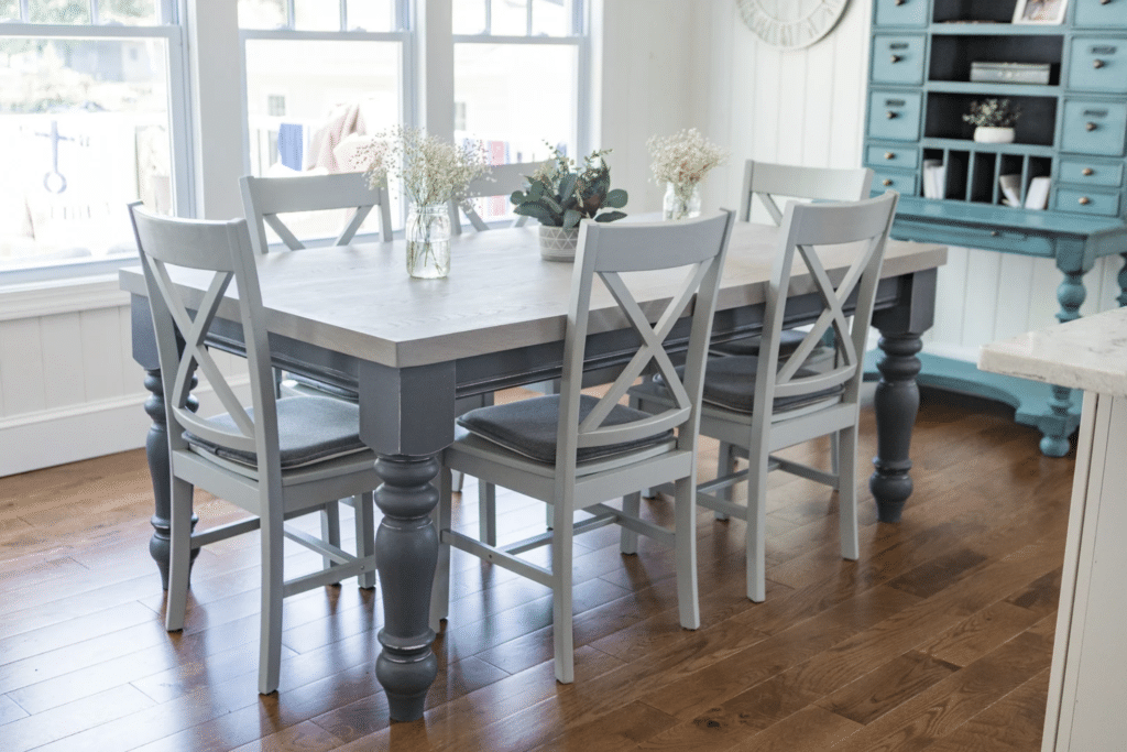 farmhouse dinner table