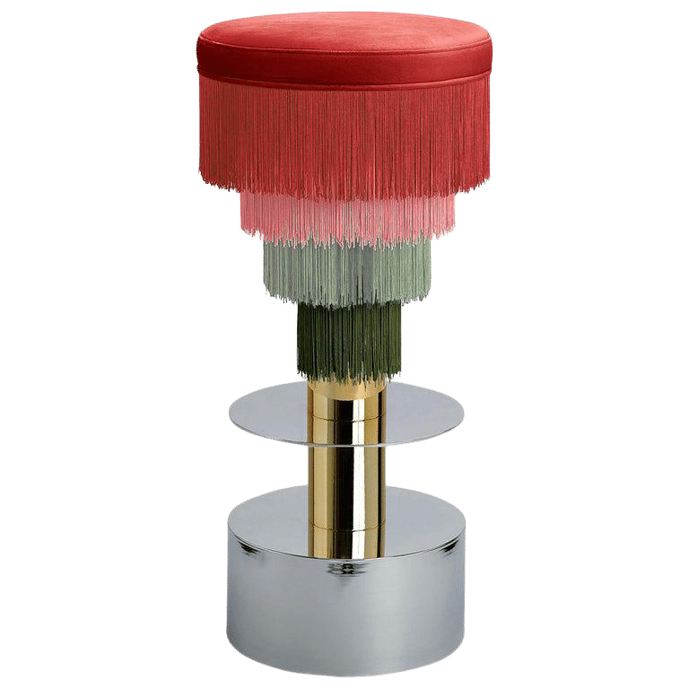chairish gift guide - fringe bar stool