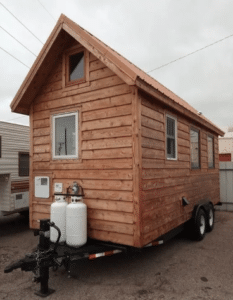 tiny house on trailer, alt-living vehicle