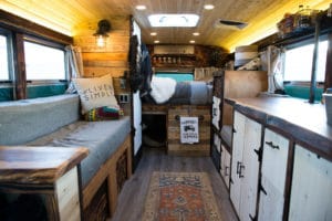 living on the road, ramblin farmers skoolie