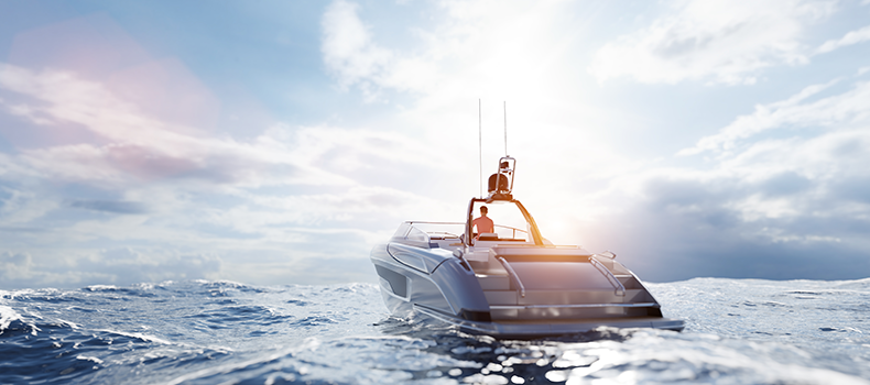 boat on sunny day in the water - boat shipping advice