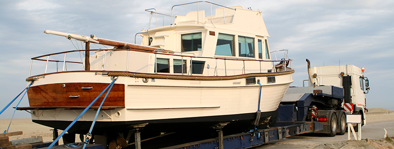 example of open boat shipping transport