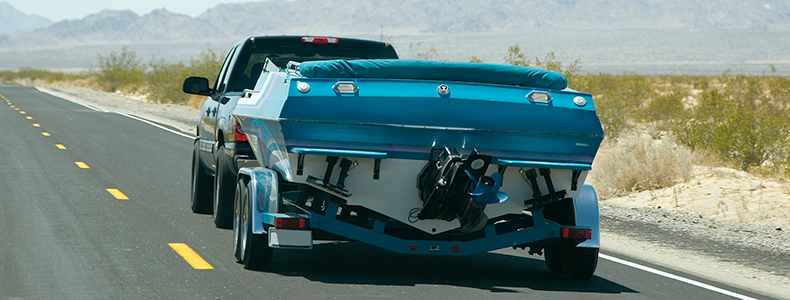 example of boat towing
