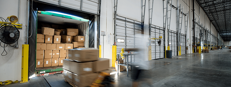 Example of freight for less-than-truckload or full truckload shipping