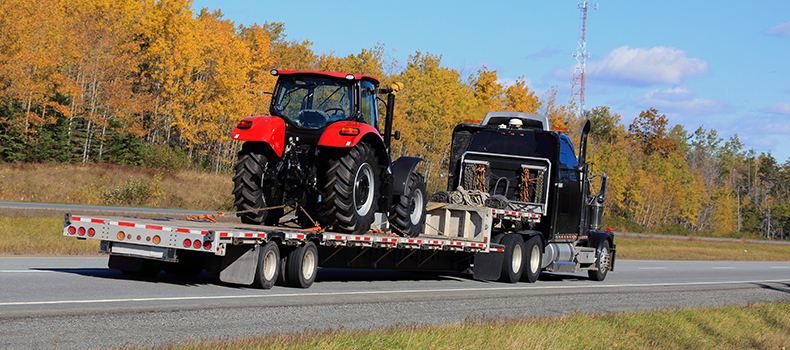 tractor on semi for how long does it take to ship a tractor